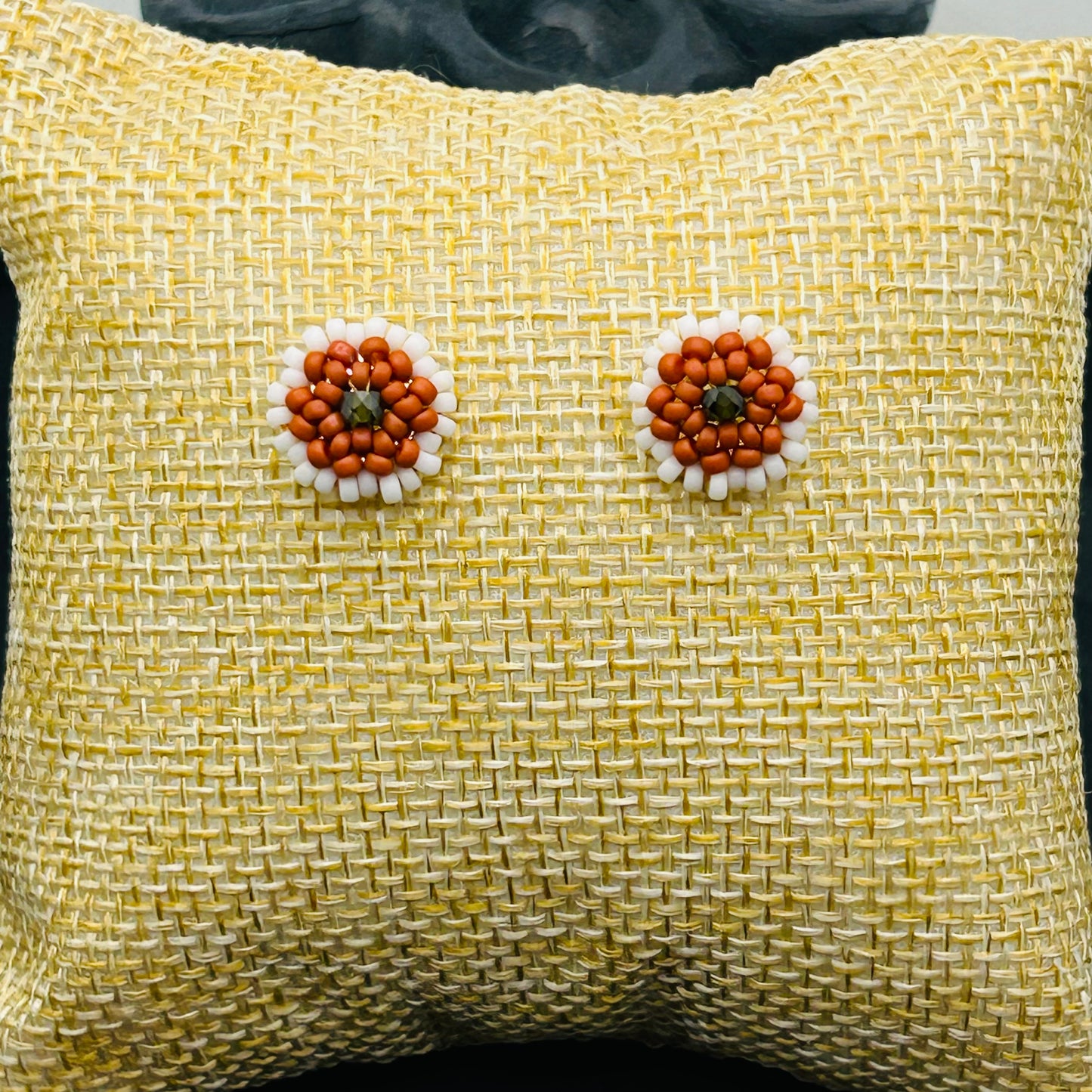 Autumn Daisy Studs