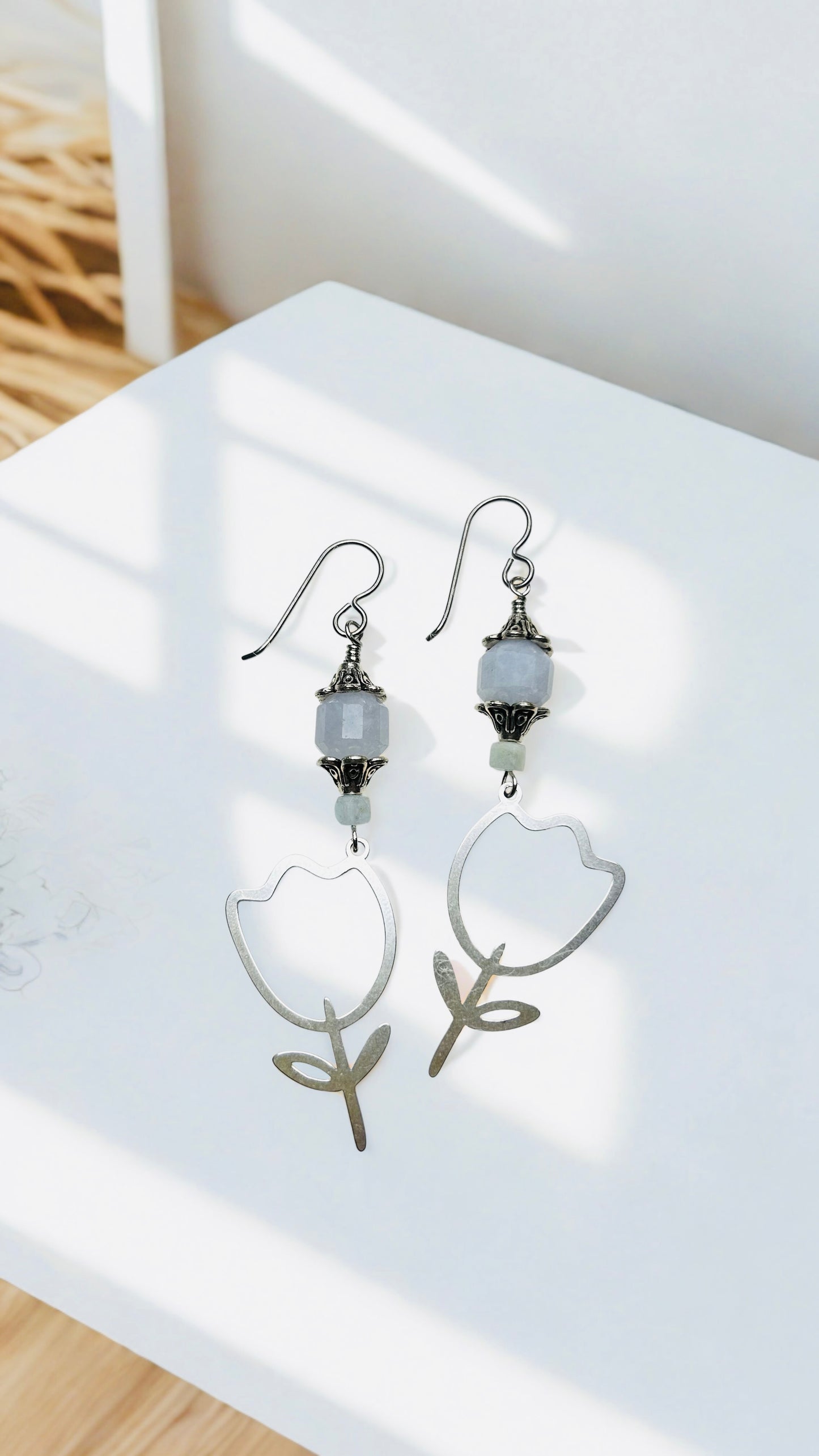 Morganite Bloom Earrings