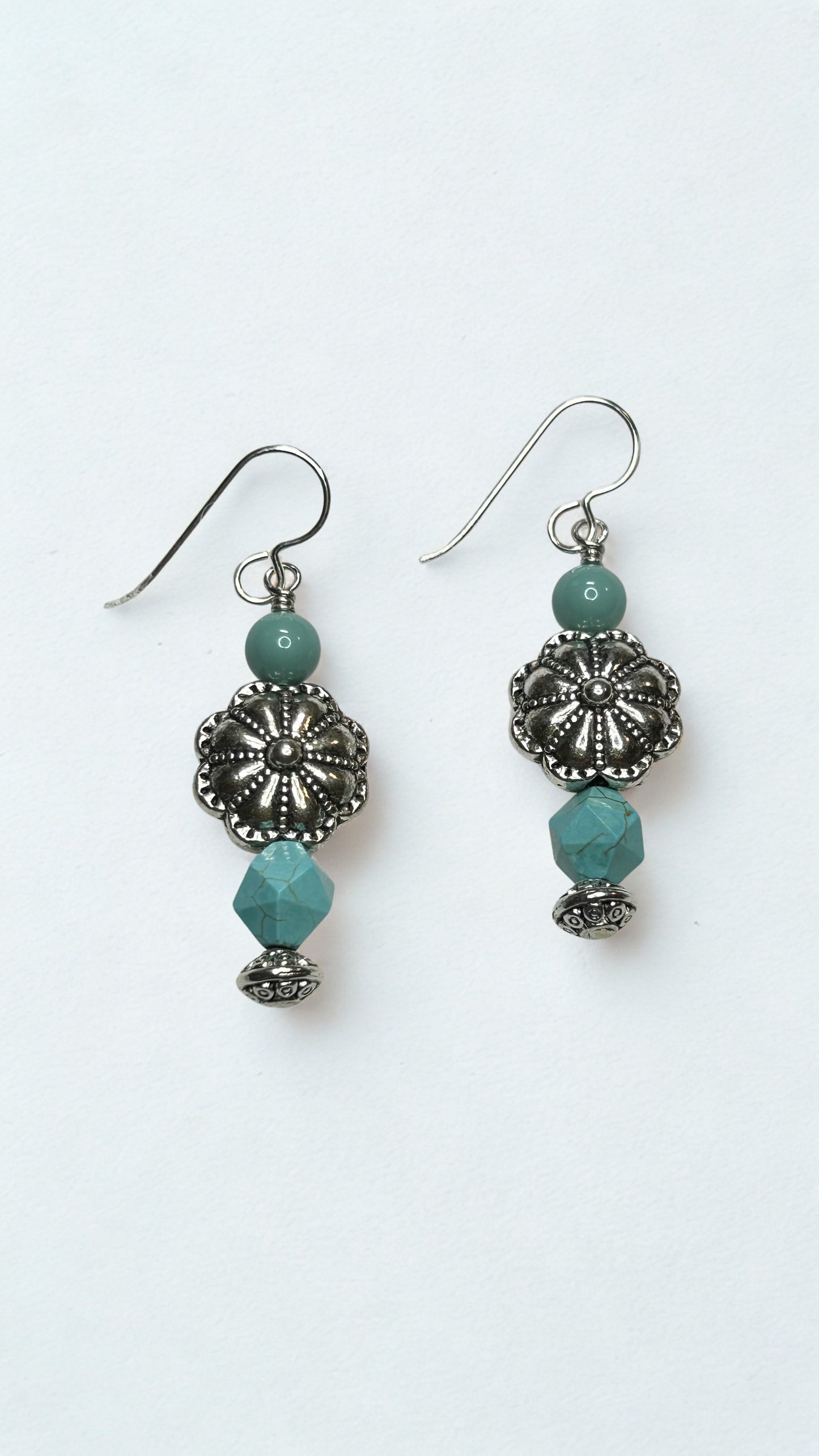 Turquoise Bloom Earrings