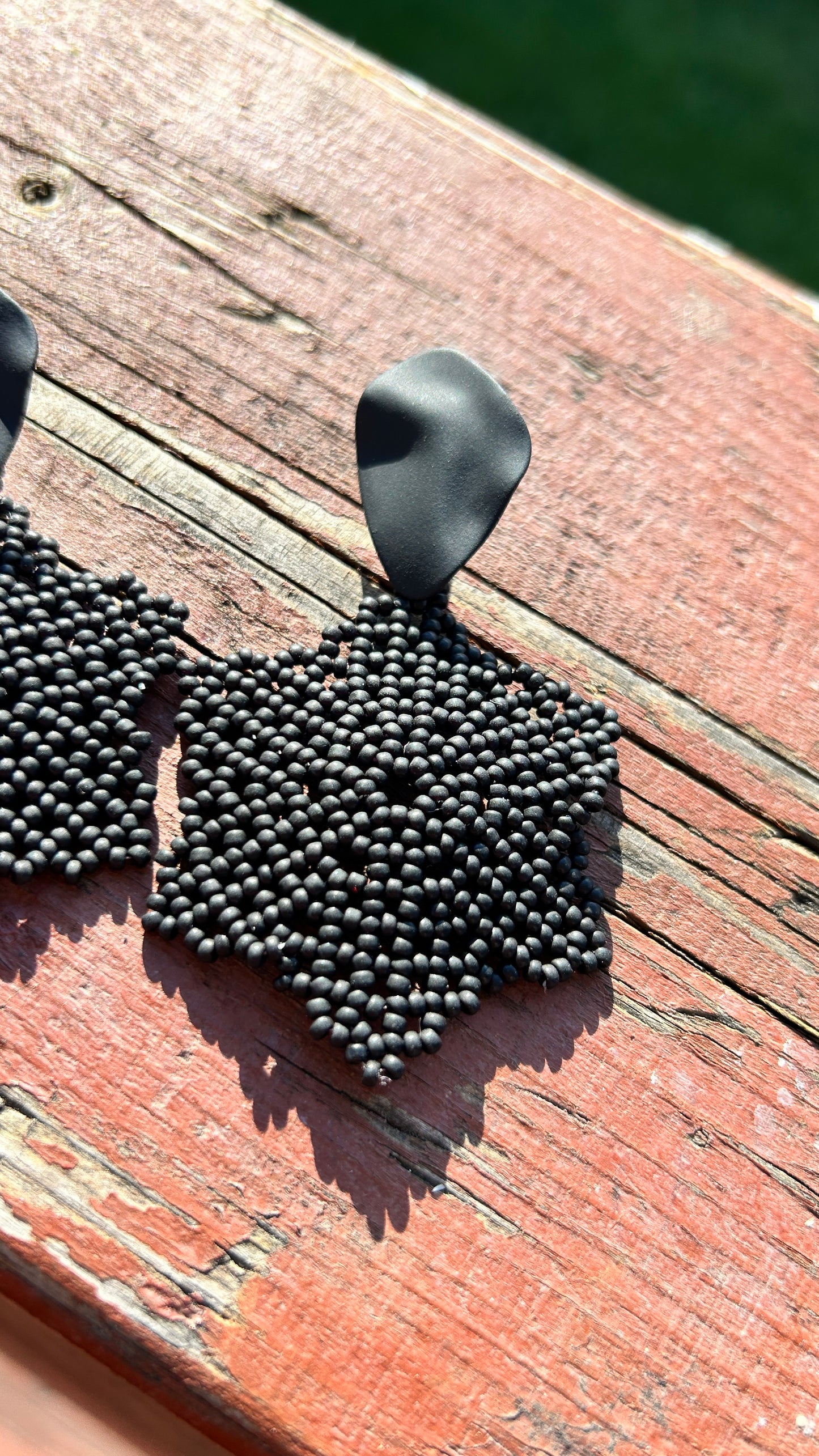 Rosita’S Beaded Earrings Flowers.