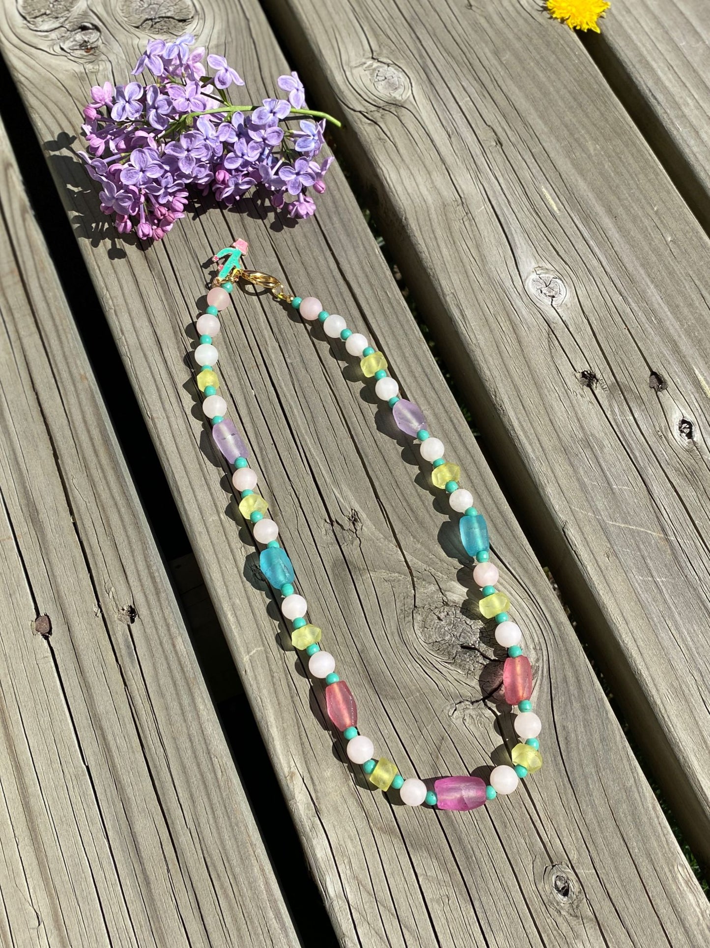 Multicolor Beaded Necklace