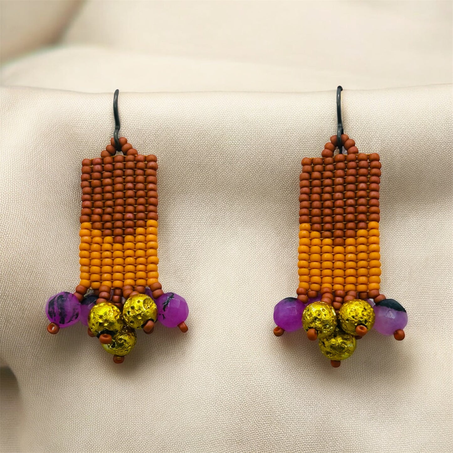 Sunset Harvest Dangles