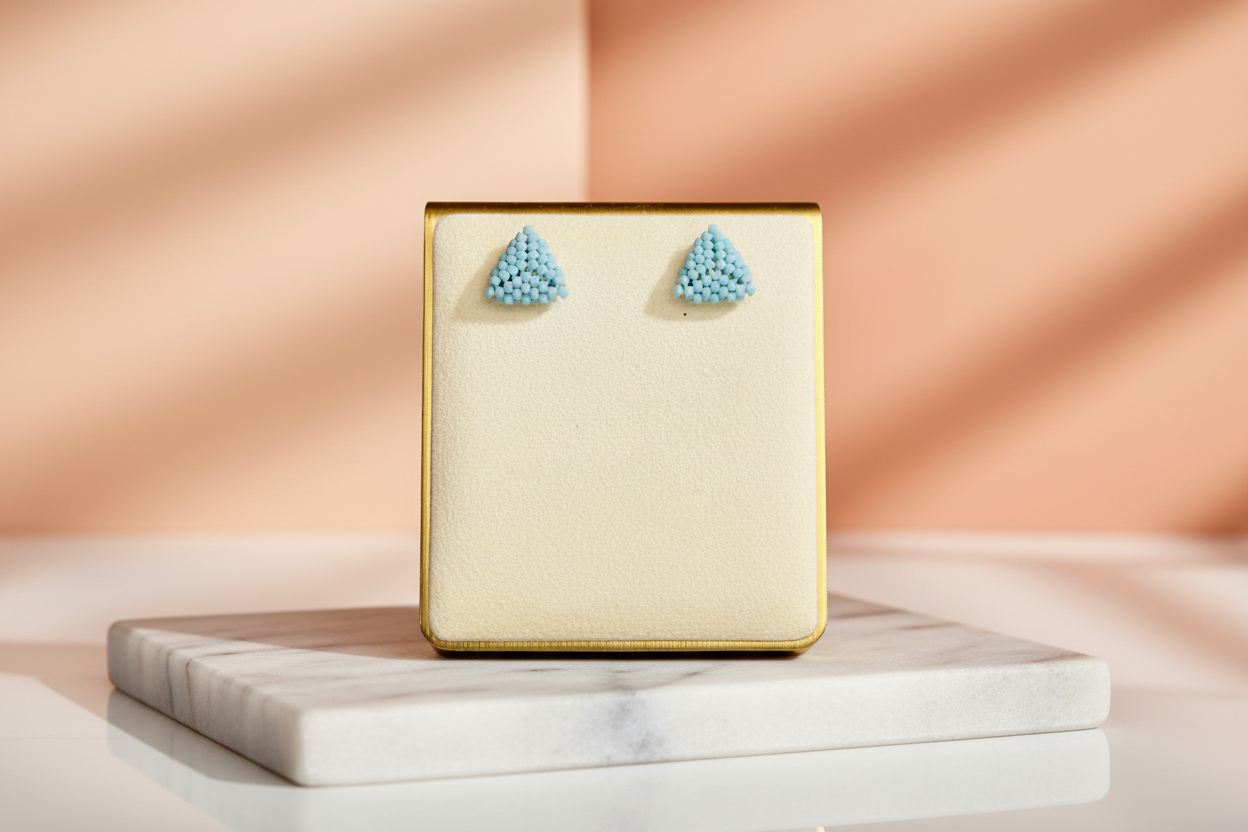 TRIANGULITOS STUD EARRINGS (medium)