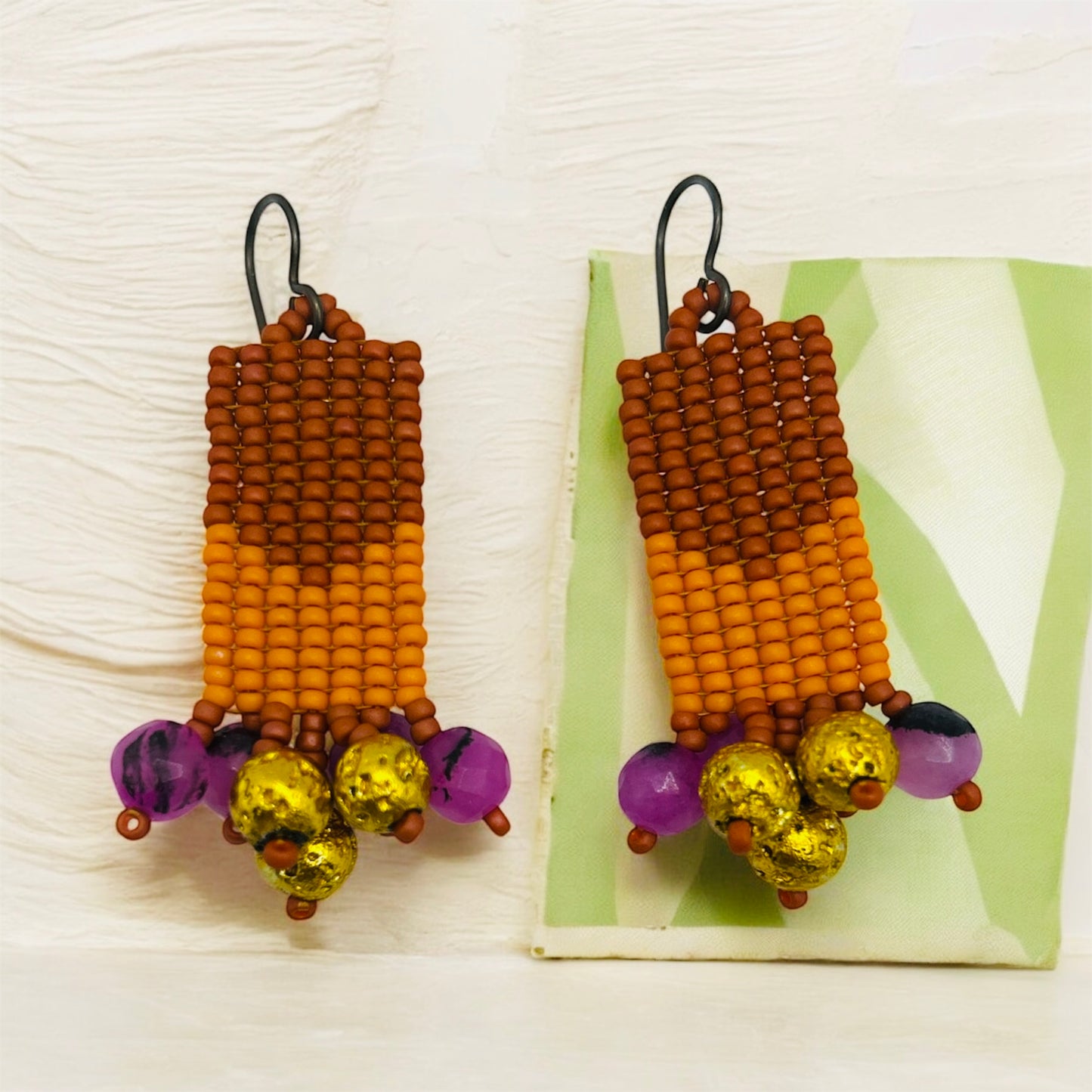 Sunset Harvest Dangles