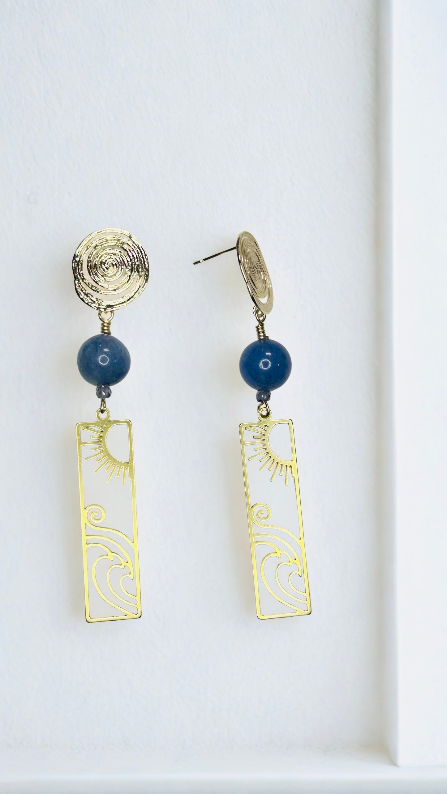 Mar Profundo Earrings