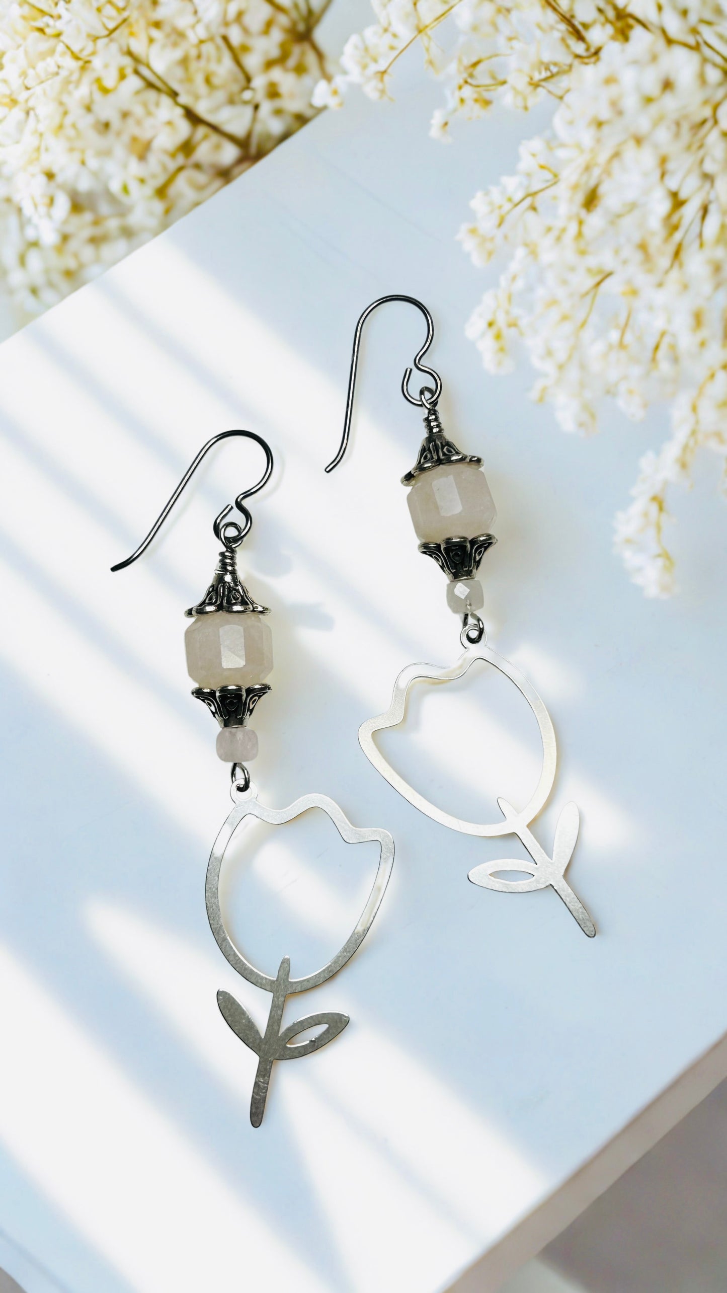 Morganite Bloom Earrings