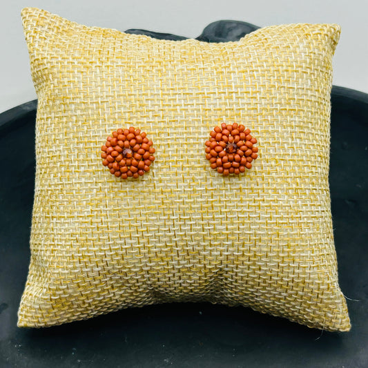 Terracotta Bloom Studs