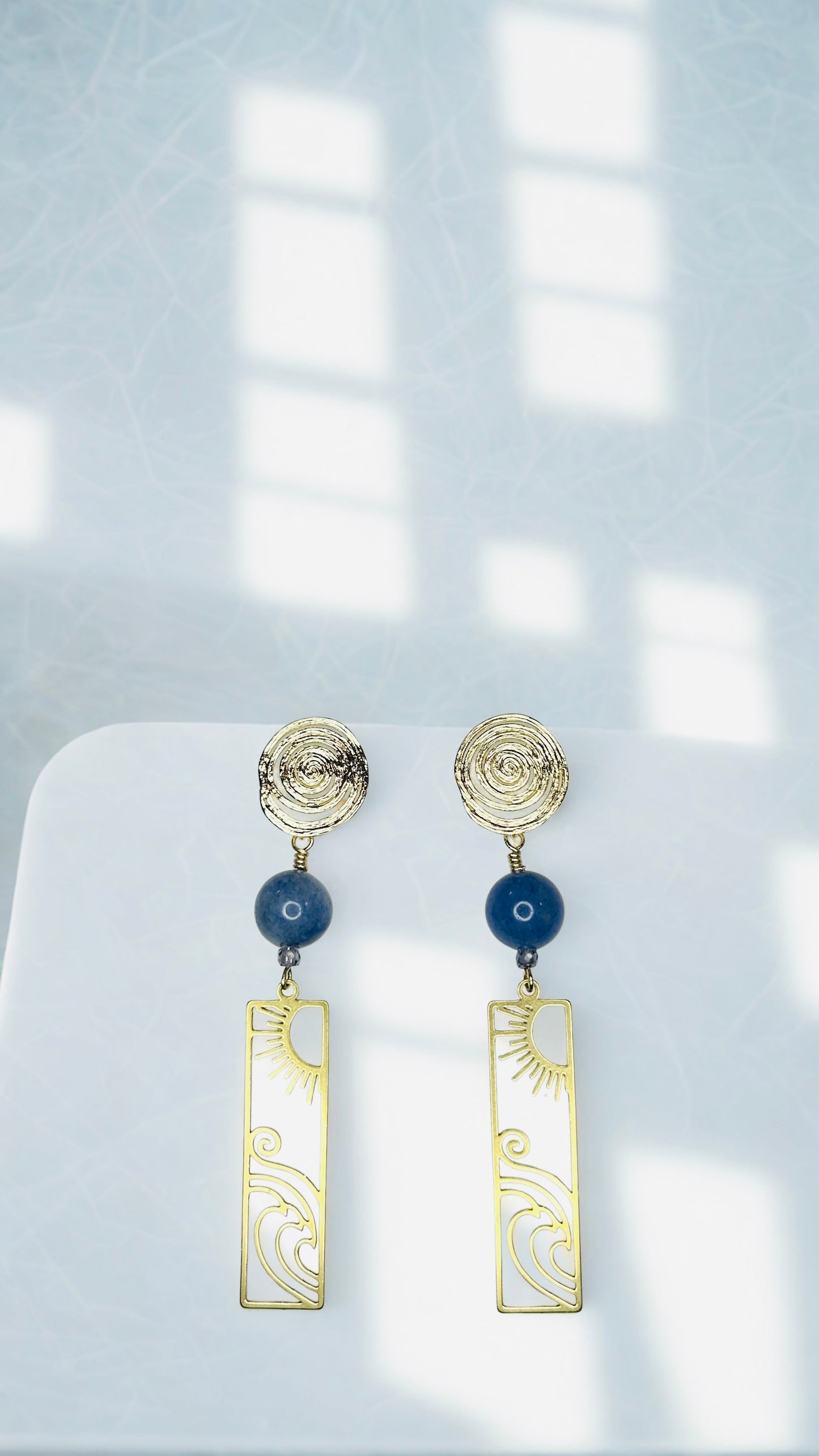 Mar Profundo Earrings