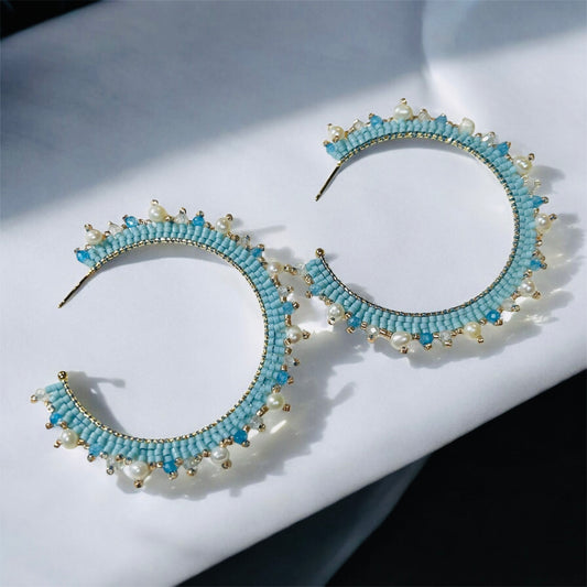 Cielo Azul Hoops