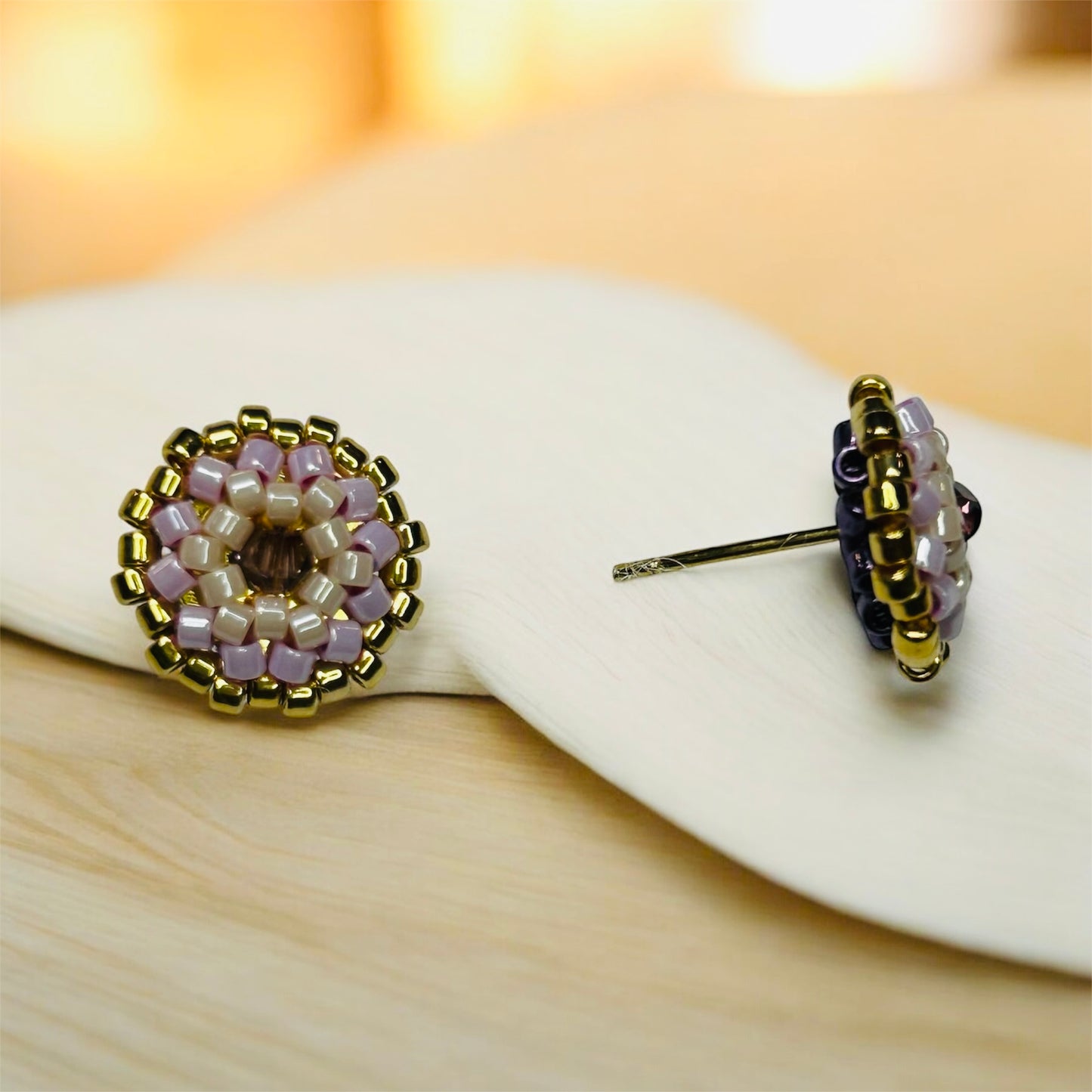 Golden Aura Studs BOTONCITOS
