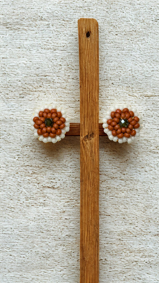 Autumn Daisy Studs