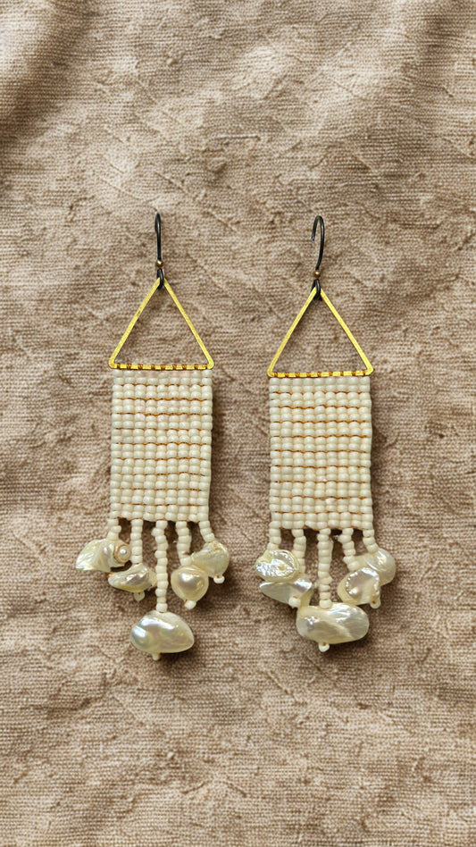 Ivory Tide Earrings