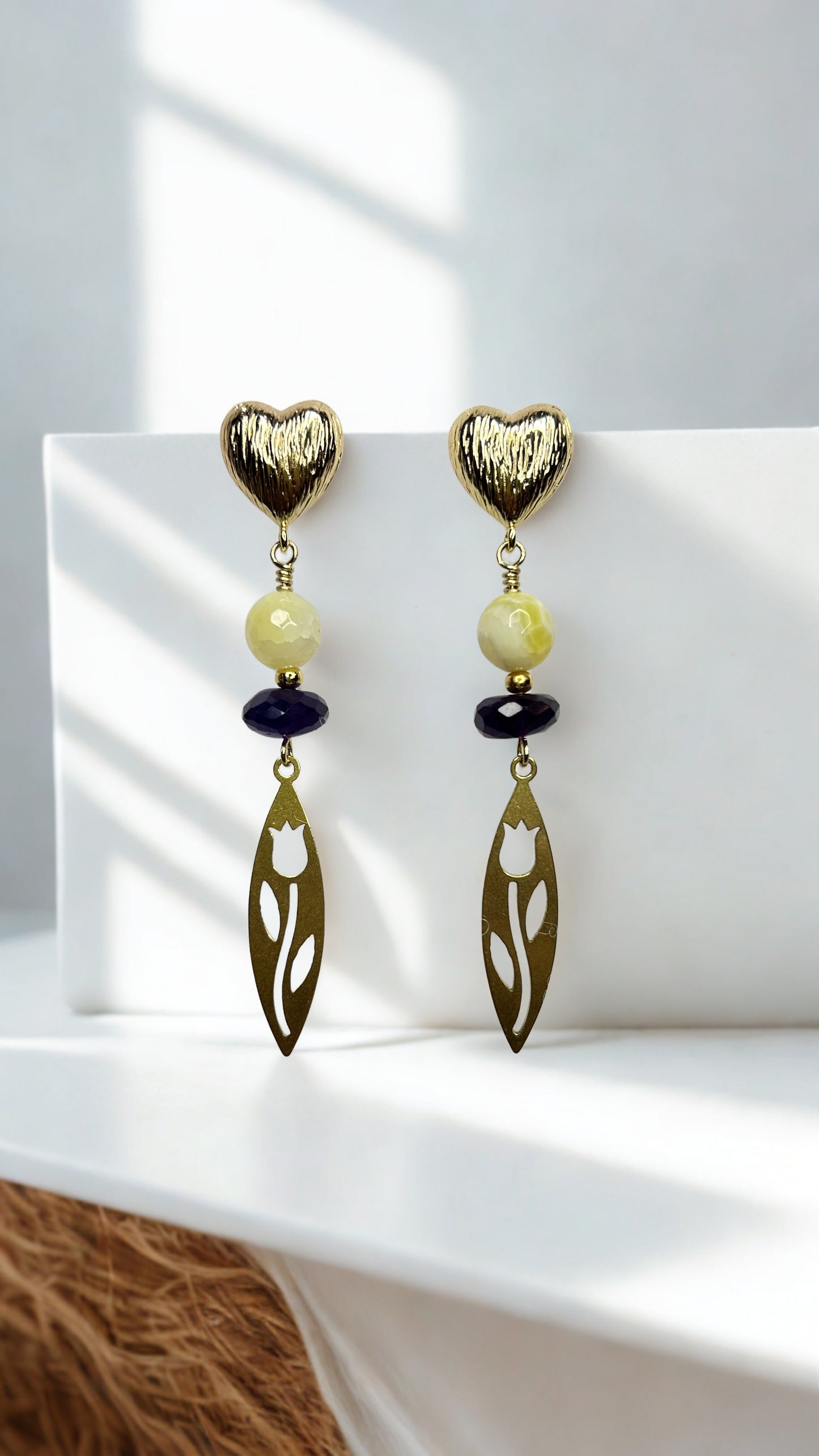 Golden Devotion Earrings